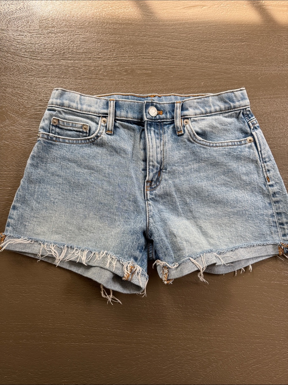 Crewcuts Denim Shorts, size 12, 3” inseam